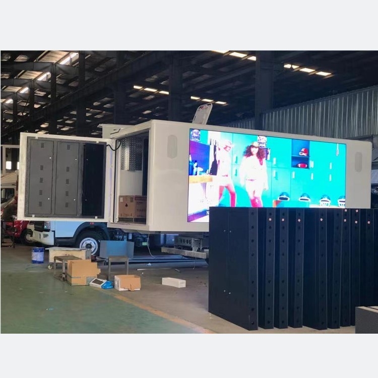 Il camion di ColorLight Digital ha montato lo schermo 192*192mm 9ft - 18ft del LED su misura