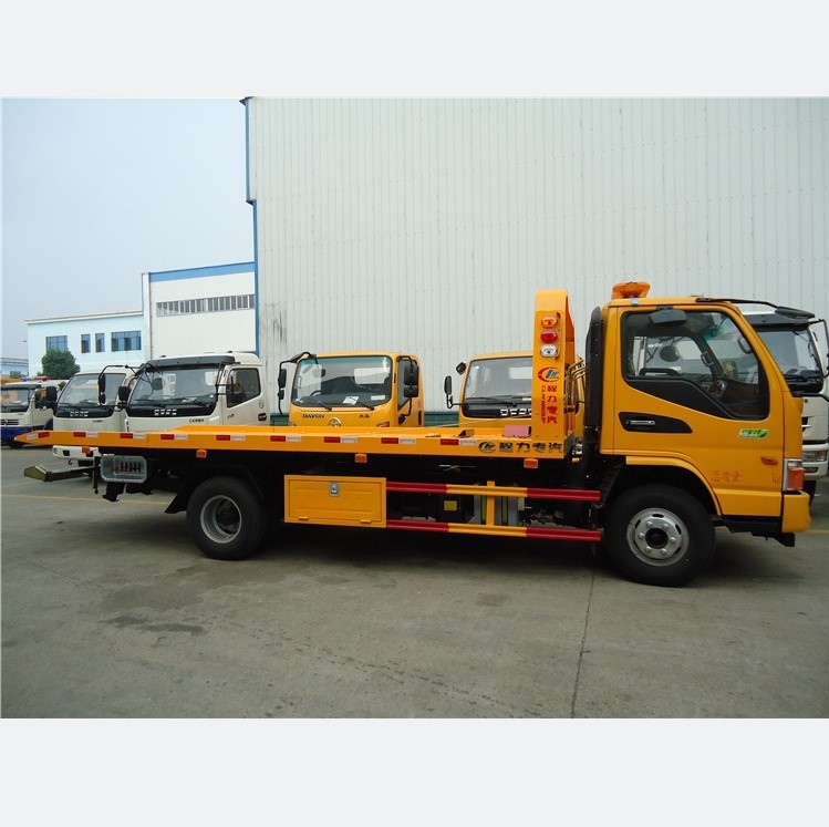 JAC Wheel Lift Tow Truck 100km/H Max Speed, dovere di 4 Ton Flatbed Tow Truck Light