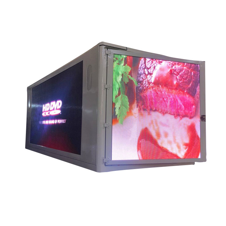 Il camion 3840*1728mm del tabellone per le affissioni di ColorLight LED ha personalizzato il corpo del contenitore di camion di 18ft