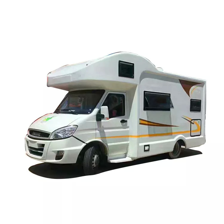 Il caravan Van Foton, camper all'aperto della trasmissione automatica rv della vetroresina ha decorato