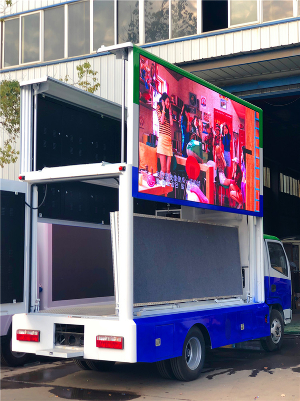 colore pieno all'aperto P6 del camion 1280*1440 millimetro 95km/h della fase di 4X2 LED