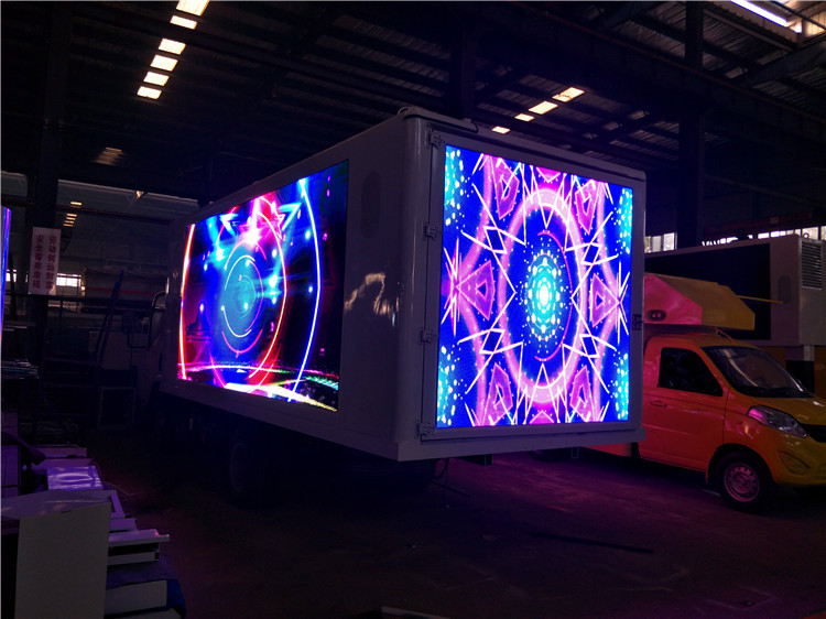 Camion del tabellone per le affissioni di P4 Digital schermo impermeabile Van High Brightness Outdoor di 192mm * di 192 LED