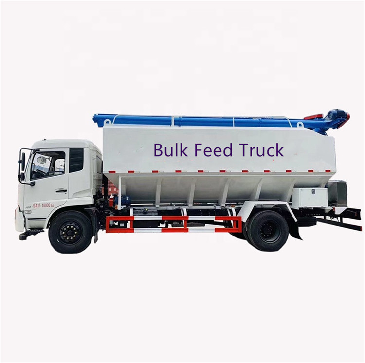 10 tipo del combustibile diesel del camion 90km/H 4x2 di Ton Bulk Feed Truck Delivery
