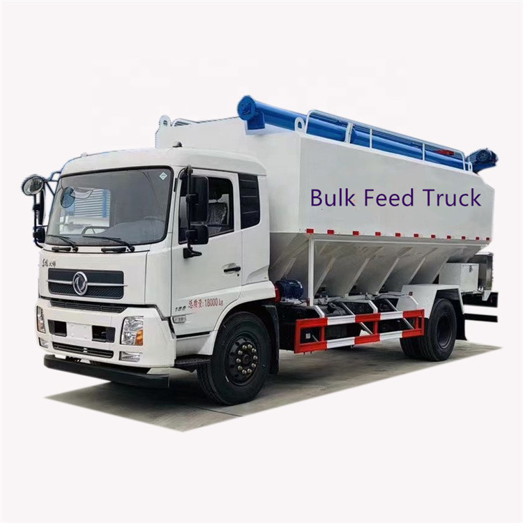10 tipo del combustibile diesel del camion 90km/H 4x2 di Ton Bulk Feed Truck Delivery