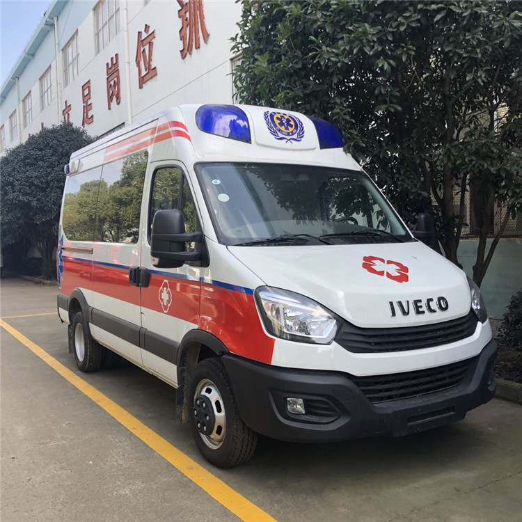 Ambulanza a uso medio del pronto soccorso di IVECO 130 km/ora del tipo diesel 4*2