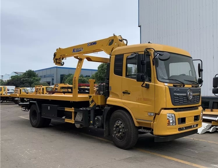 8 - 10 tonnellate di autodistruttore di rimorchio di piattaforma di 6.3T base delle ruote 4500mm rimorchio pesante