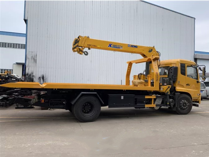 8 - 10 tonnellate di autodistruttore di rimorchio di piattaforma di 6.3T base delle ruote 4500mm rimorchio pesante