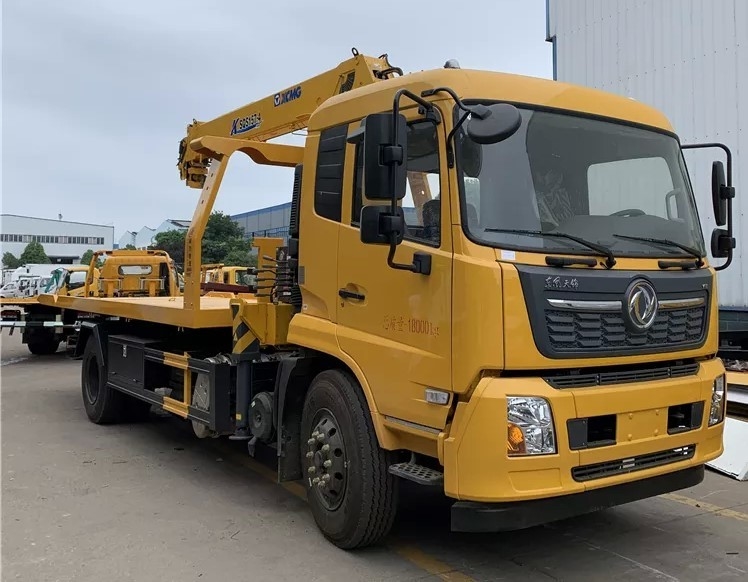 8 - 10 tonnellate di autodistruttore di rimorchio di piattaforma di 6.3T base delle ruote 4500mm rimorchio pesante
