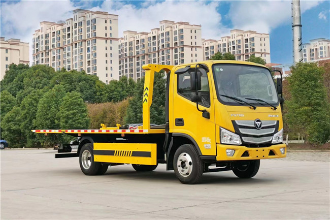 5 tonnellate FOTON Aumark 4*2 a buon mercato Flatbed Towing Truck in vendita