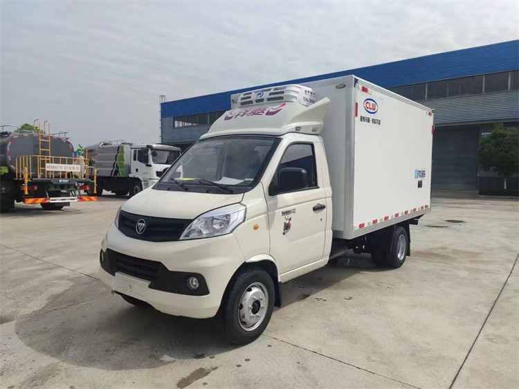 6 camion del congelatore di Foton Mini Refrigerator Truck 110km/H della ruota piccolo nel Dubai