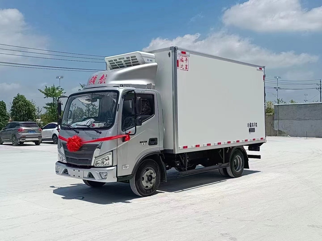 3 tonnellate Ice Box Truck 130hp Refrigerated Truck per il trasporto di gelato con la Cina Iso Ccc