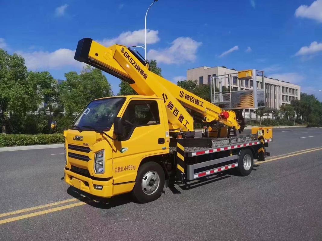 4x2 Bucket Lift Truck 116hp Veicolo di lavoro ad alta quota Euro 6 Truck di piattaforma aerea