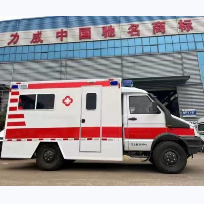 130 km/h Ospedale Veicolo di terapia intensiva IVECO Ambulanza di trasporto per servizi medici di emergenza