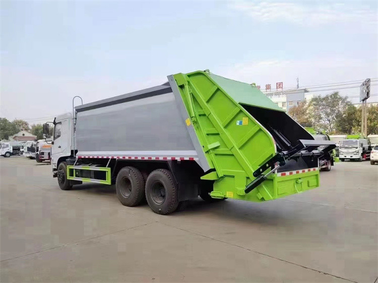 Camion spazzatura lavaggio Dongfeng 5995 Kg Compattatore Camion spazzatura con telaio in acciaio al carbonio