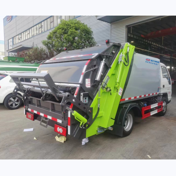 Camion spazzatura con compattatore Foton Acciaio al carbonio Compattatore Camion spazzatura Max Velocità di guida 90 Km/h