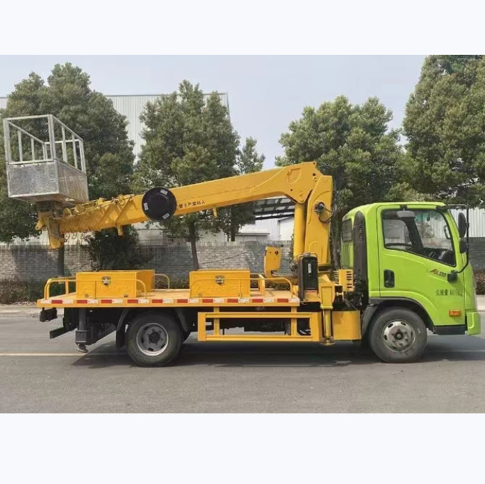 Azionamento a sinistra o a destra Piattaforma di lavoro aerea Camion 3360 mm Base delle ruote