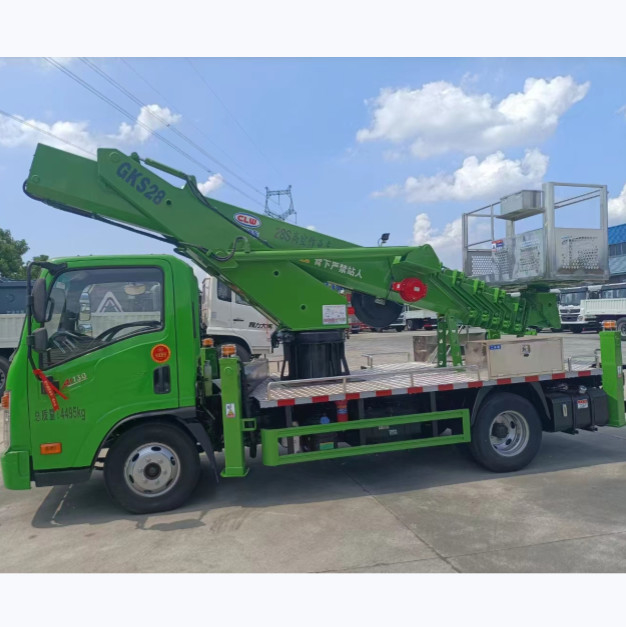 Camion a guida a destra o sinistra con piattaforma di lavoro aerea di dimensioni 1000x700x1250 mm