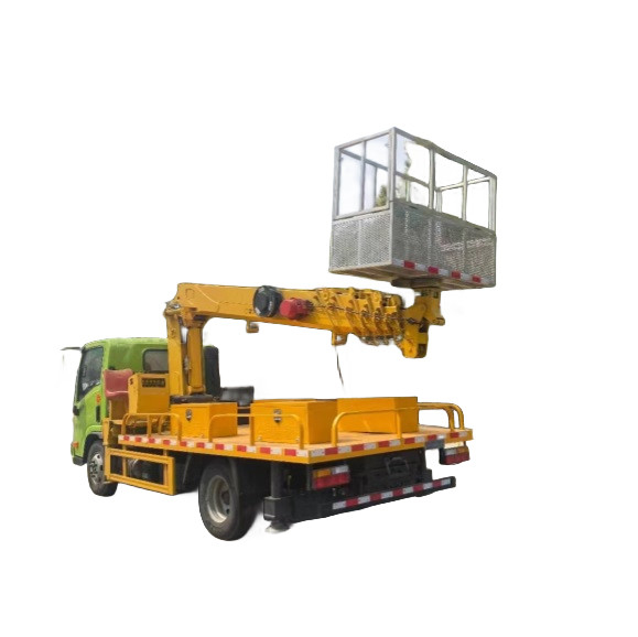 23 metri Altezza massima di funzionamento Piattaforma di lavoro aerea Camion Bottile Dimensioni 1000x700x1250mm
