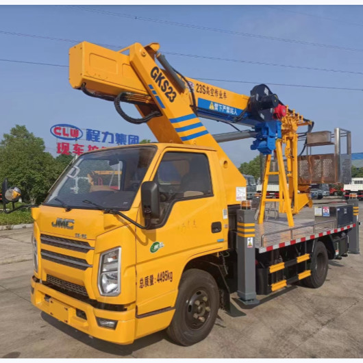 23m Aerial Work Platform Truck Con QuanChai Q23-132E60 2.89L Dislocamento