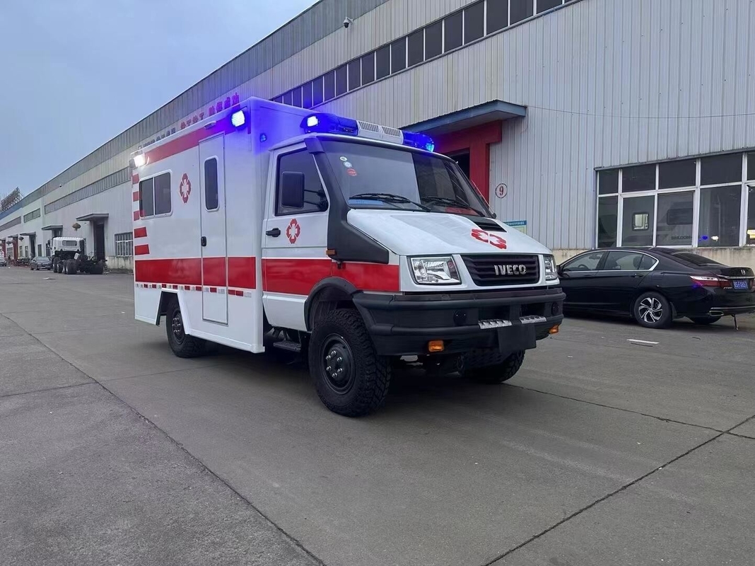 Ambulanze ad alta velocità con standard di emissioni Euro 5 e cilindrata di 2287 ml