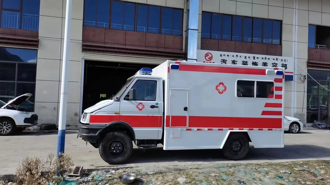 Prezzo dell'ambulanza 2287ml Dislocamento dell'ambulanza di emergenza - 5670×2011×2726 mm Dimensioni complessive