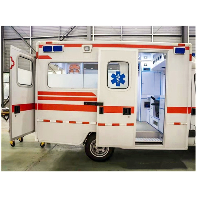 Salone Ambulance130 Hp Ambulance Car Truck - ABS SI Dimensioni complessive 5670×2011×2726 Mm
