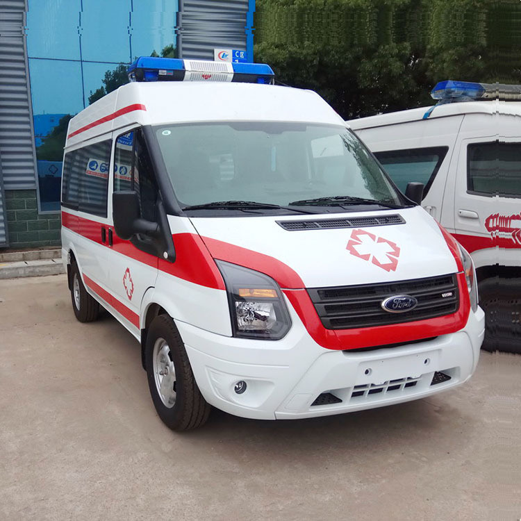 Veicolo d'ambulanza Auto Ford 4*2 Auto d'ambulanza Emergenza Ambulanza Auto con una velocità massima di 130 Km/h