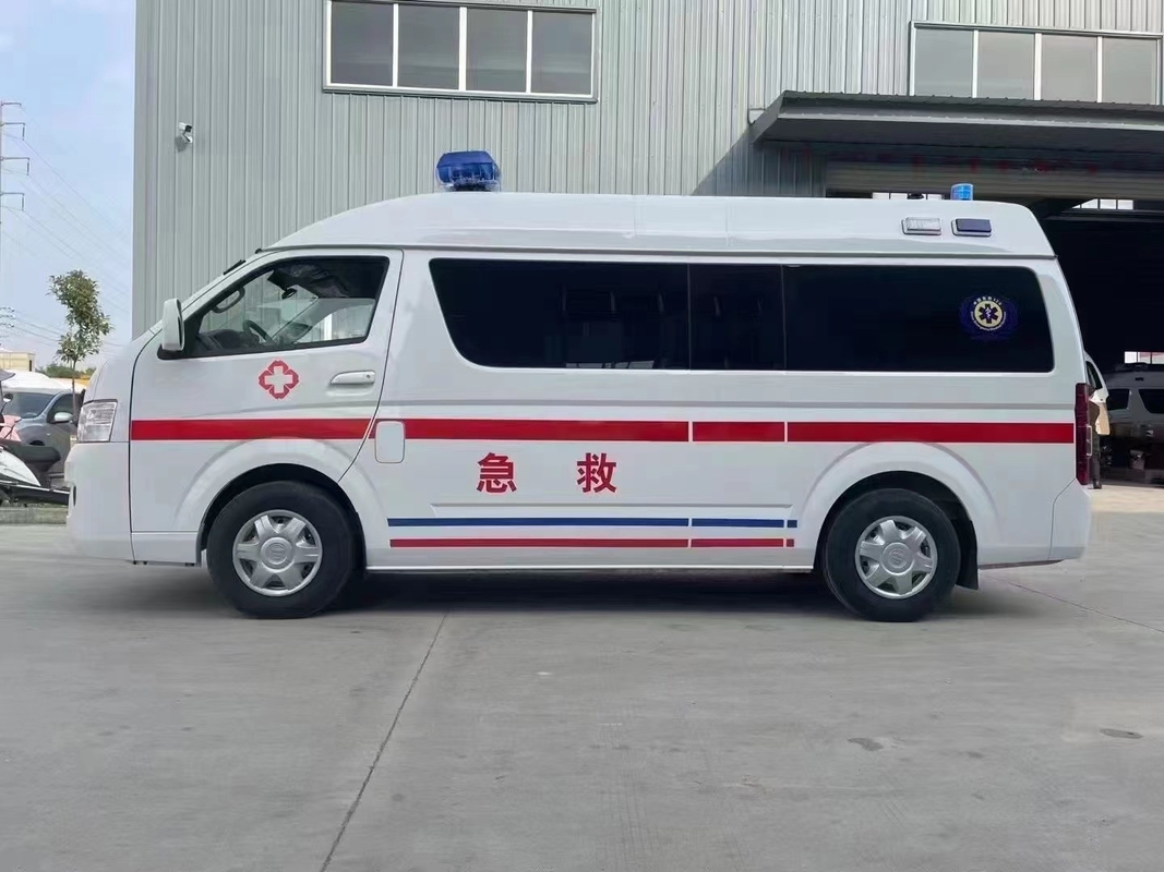 2023 Euro 5 Foton Emergency Ambulance Car Con 130 km/h Velocità massima Veicolo di Ambulanza in vendita