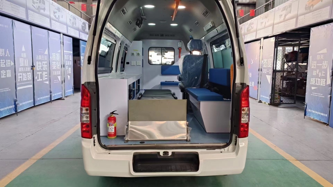 2023 Euro 5 Foton Emergency Ambulance Car Con 130 km/h Velocità massima Veicolo di Ambulanza in vendita