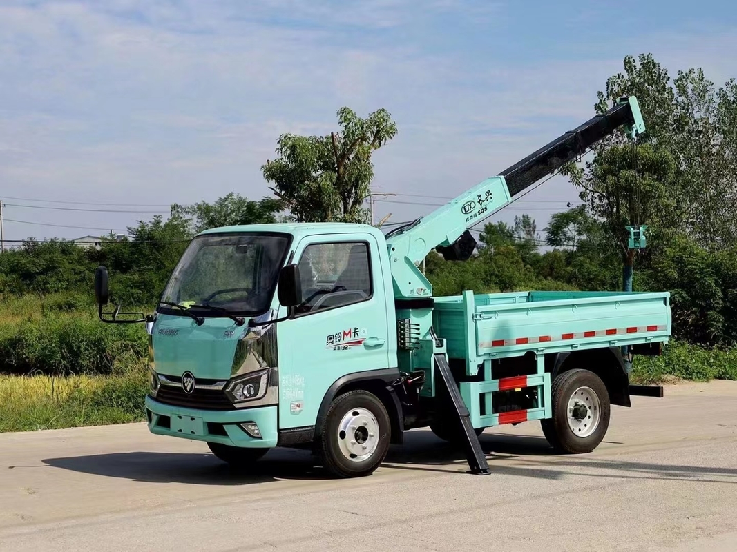 850-1150mm Installazione Camion spaziale gru montata con braccio rettilineo a quattro bracci