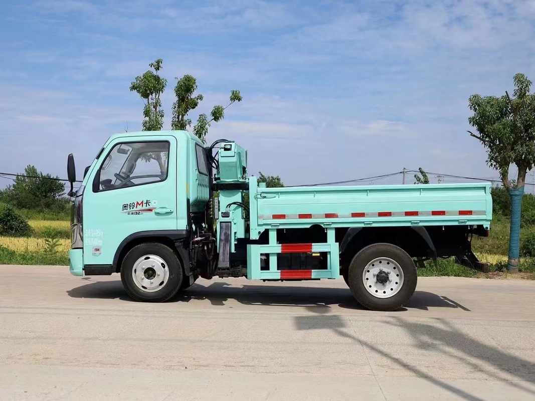 850-1150mm Installazione Camion spaziale gru montata con braccio rettilineo a quattro bracci