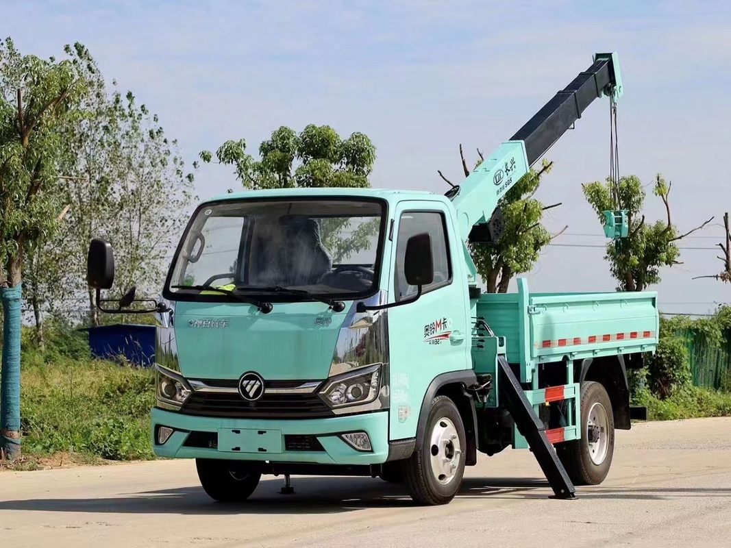 850-1150mm Installazione Camion spaziale gru montata con braccio rettilineo a quattro bracci