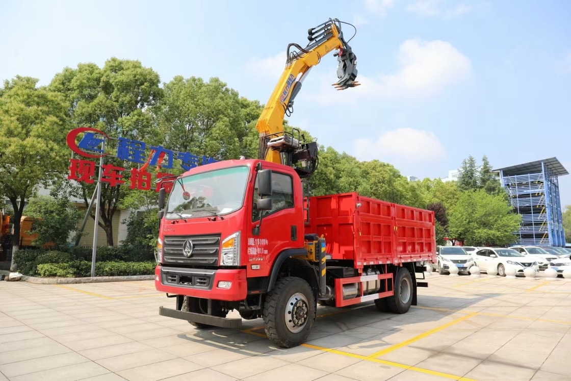 Euro 5 Nuova condizione gru montata su camion per gru camion con gru per camion