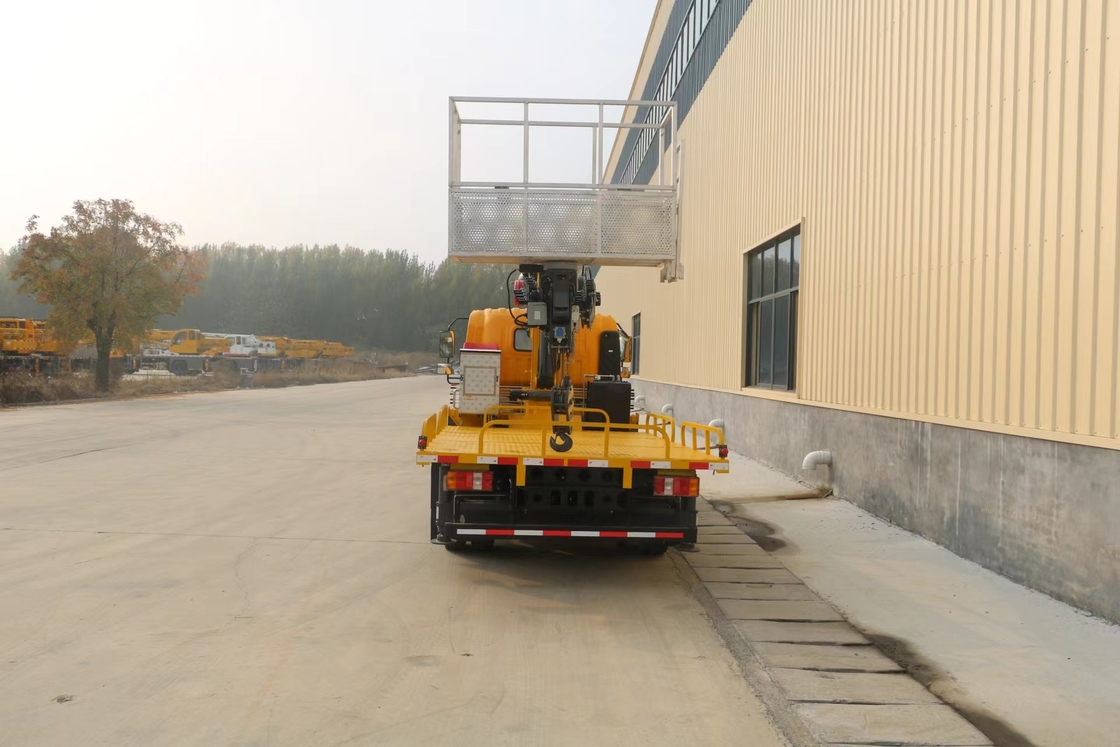 Telescopic Aerial Platform Truck 21 metri HOWO Brand Boom Lift Cherry Picker Truck