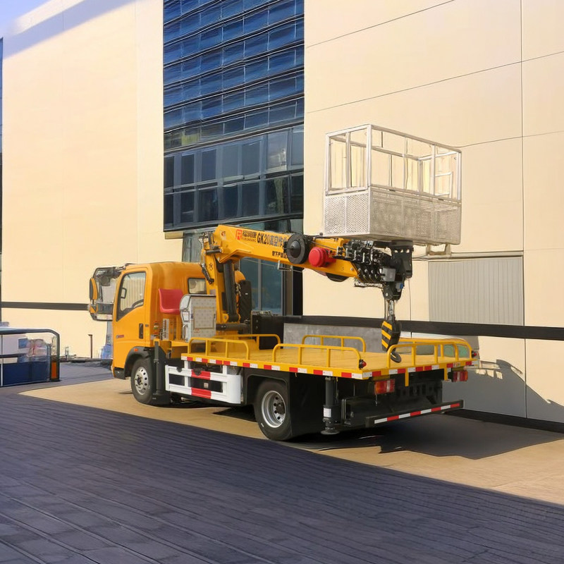 Piattaforma di lavoro aereo Howo, tre sezioni 21M piattaforma di lavoro telescopica