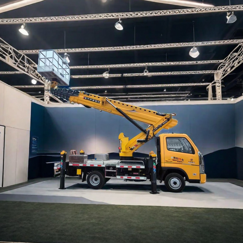 EURO 5 Foton 4*2 Piattaforma di lavoro montata sul veicolo Piattaforma aerea da 24 metri Montata sul camion