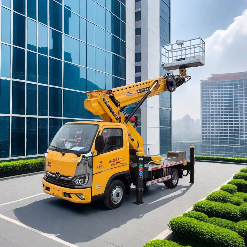 EURO 5 Foton 4*2 Piattaforma di lavoro montata sul veicolo Piattaforma aerea da 24 metri Montata sul camion
