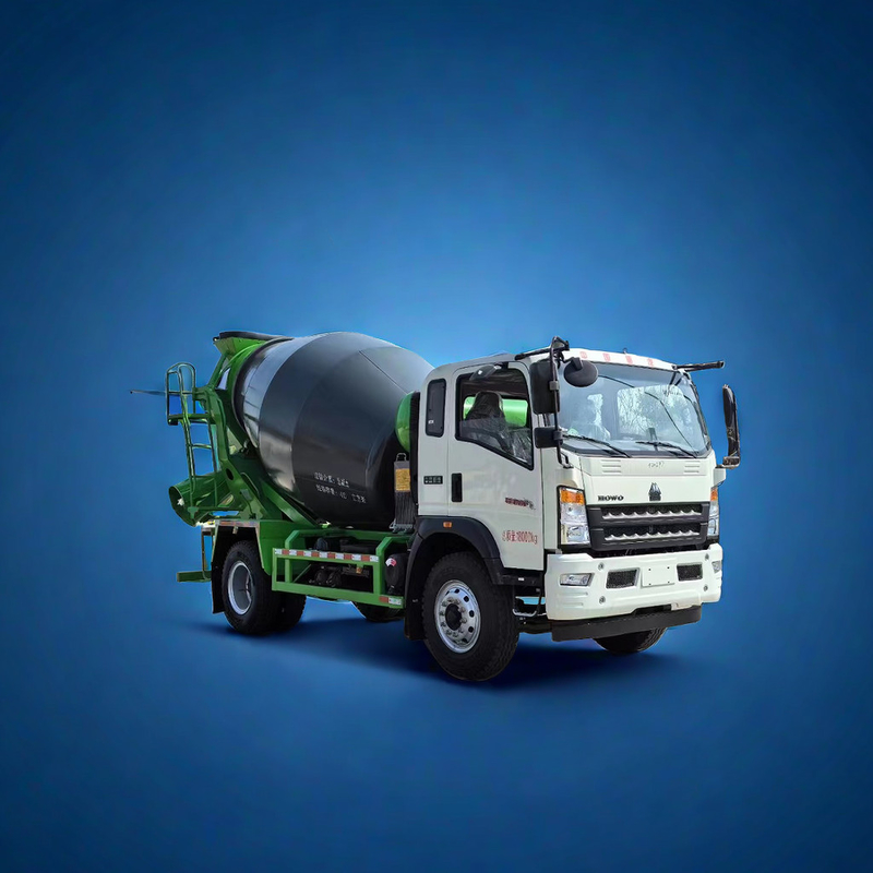 Mini Sinotruk HOWO 4*2 camion di calcestruzzo 8 10 12 14 16 18 20 Cbms Mixer Truck