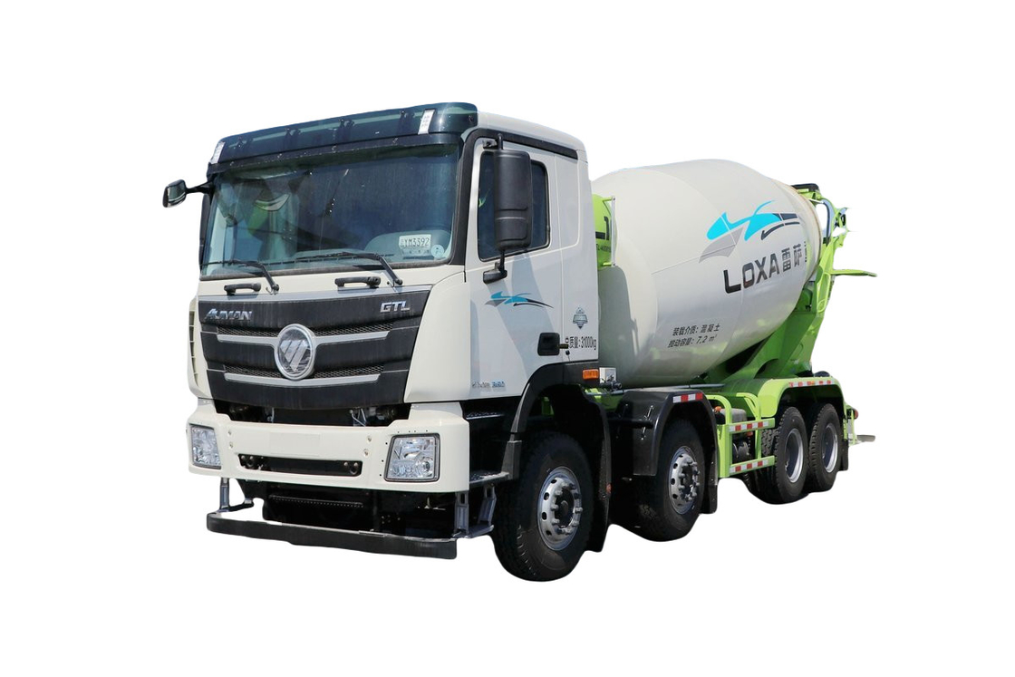 Foton 8*4 camion di cemento 12m3 camion miscelatore di cemento diesel con pompa per la vendita