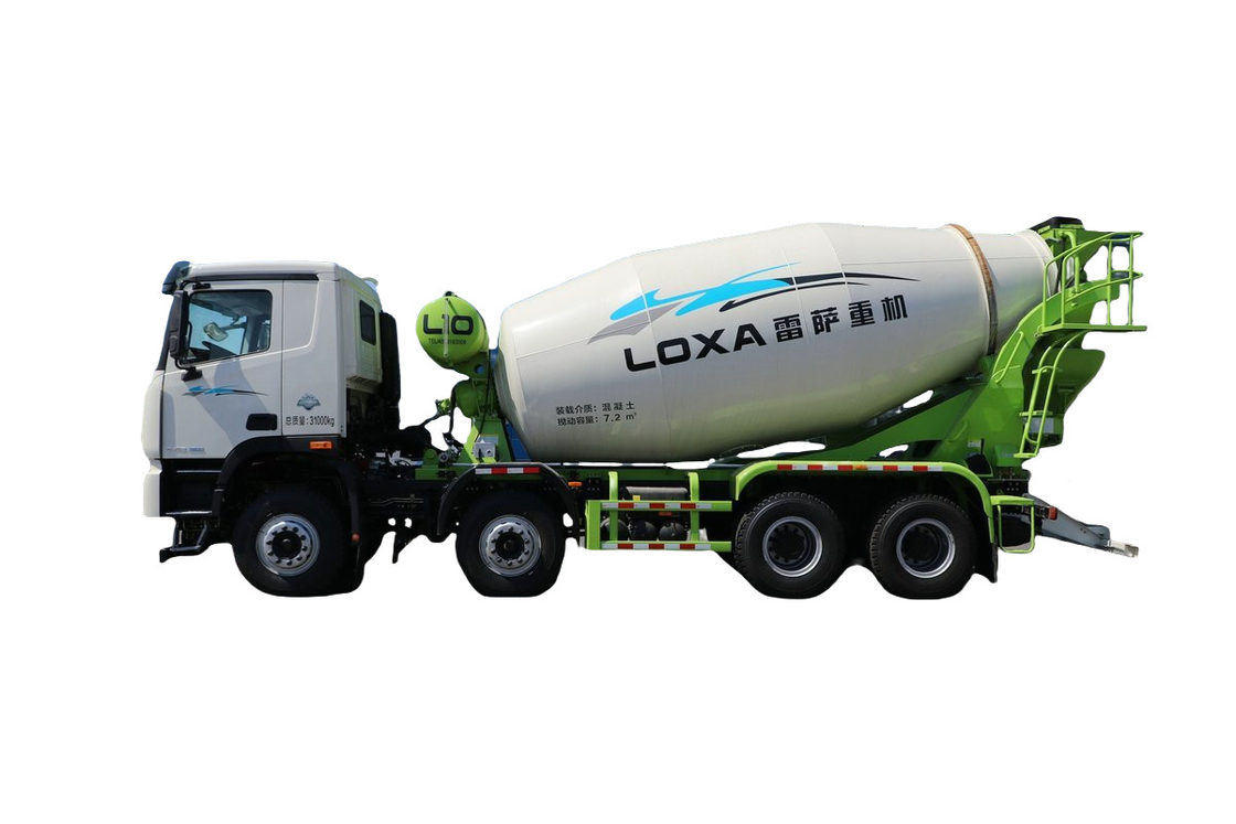 Foton 8*4 camion di cemento 12m3 camion miscelatore di cemento diesel con pompa per la vendita