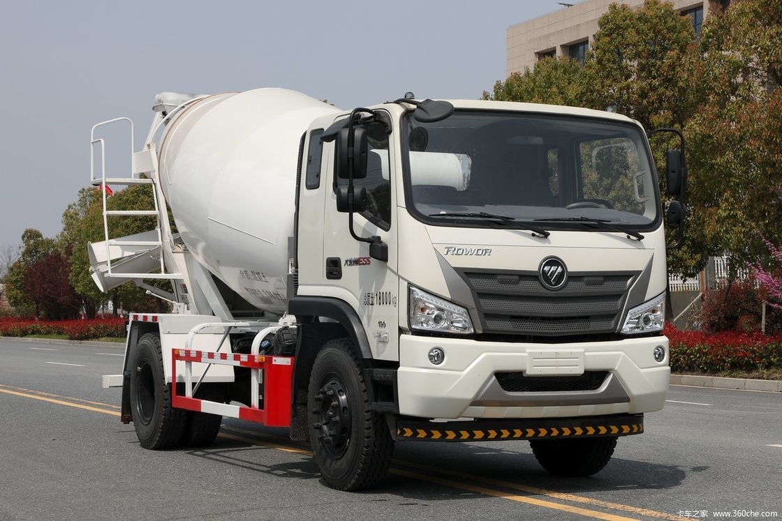 Euro 3 Foton Piccolo Mixer di calcestruzzo da 3 metri cubi 83 Max Speed ((Km/H) Truck Mixer Truck