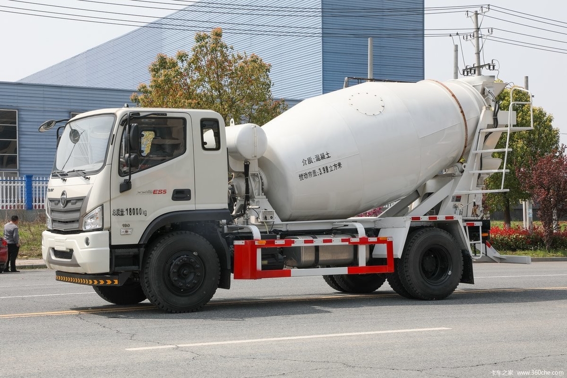 Euro 3 Foton Piccolo Mixer di calcestruzzo da 3 metri cubi 83 Max Speed ((Km/H) Truck Mixer Truck
