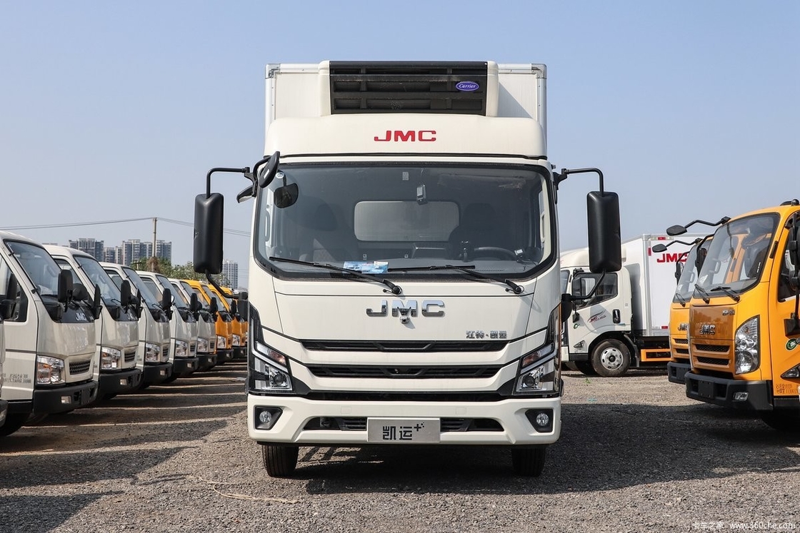 Famous Jmc Light Refrigerated Truck 4x2 Truck per il trasporto di cibo surgelato in vendita
