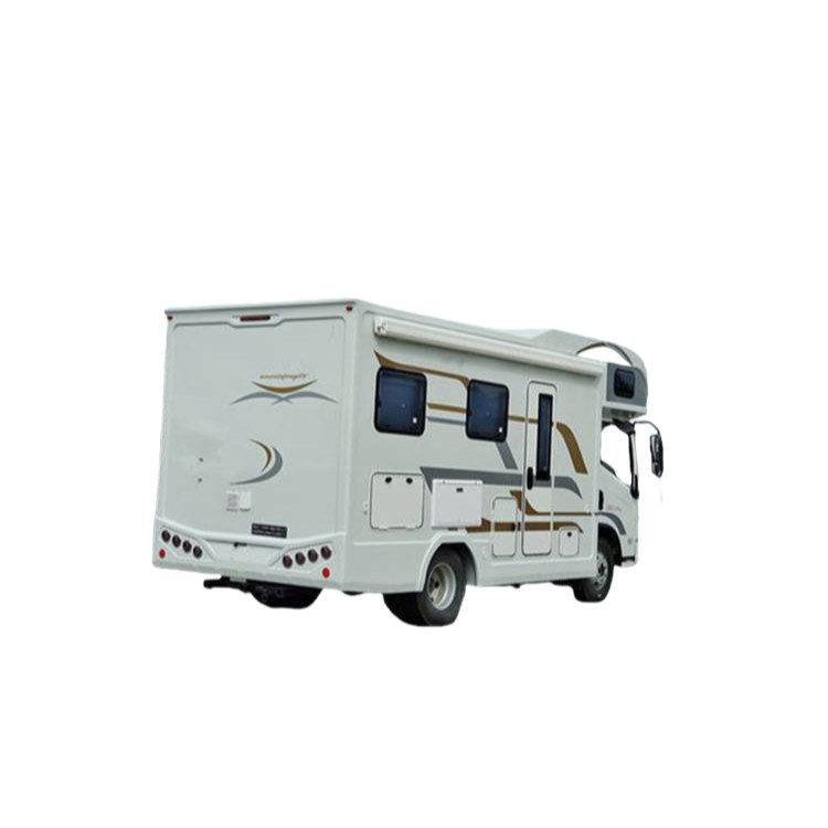 YUEJIN 4x2 Mobile Auto Motorhome Outdoor Luxury RV Caravan Van Per viaggi in famiglia