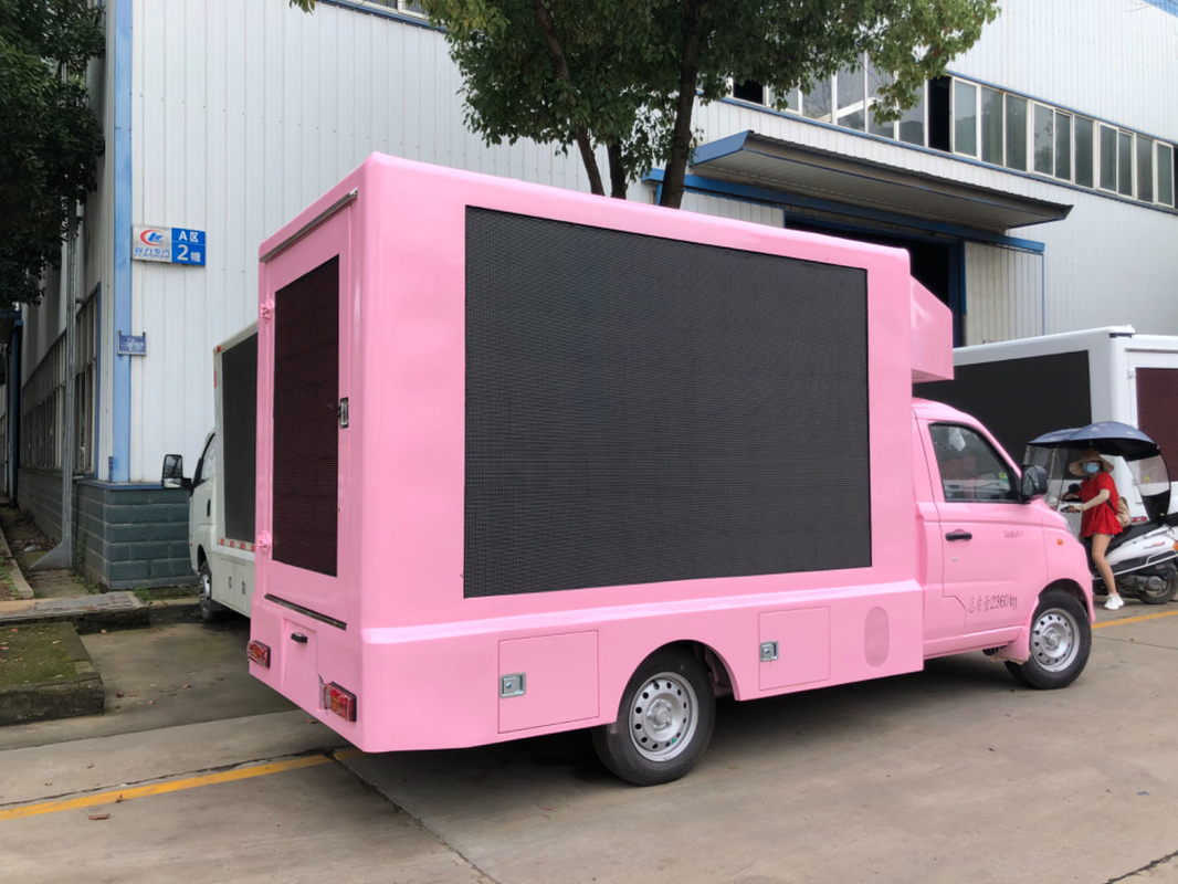 Camion mobile di pubblicità di Foton LED con piccola dimensione del sistema di raffreddamento di ventilazione del ciclo