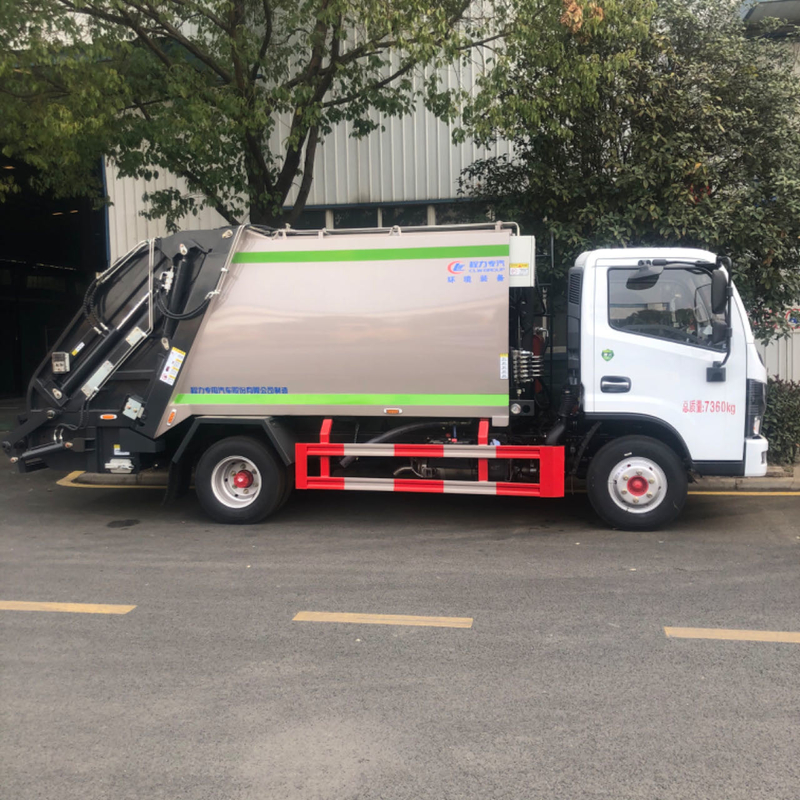 2023 Nuovo camion di raccolta rifiuti Dongfeng Min in vendita 7m3 Compactor camion di rifiuti