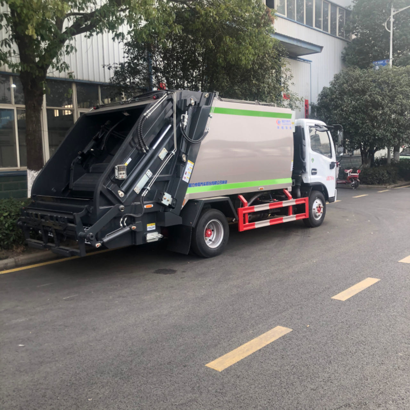 2023 Nuovo camion di raccolta rifiuti Dongfeng Min in vendita 7m3 Compactor camion di rifiuti