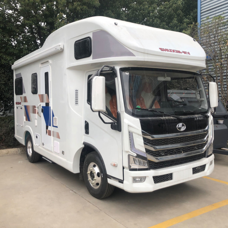 Caravan all'aperto di Van Automatic Transmission 4*2 Motorhome rv del campeggiatore di Yuejin Foton