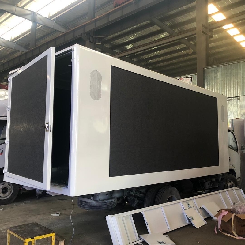 Customized Isuzu Mobile Gran Screen Truck P3 P4 P5 Digitale Per Truck Montato Con Peso 2500KG