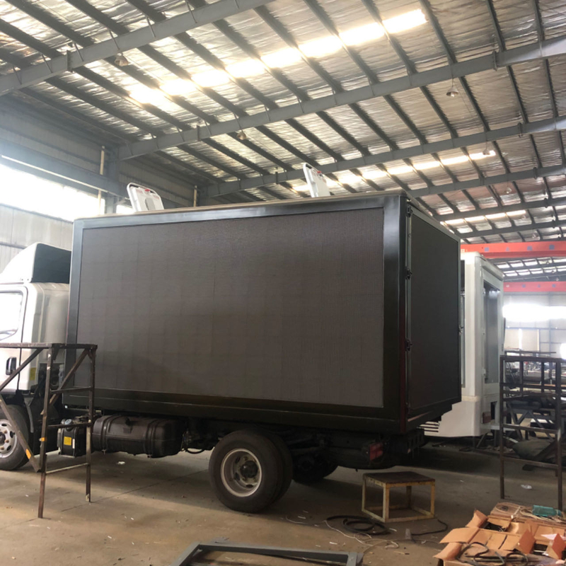 Isuzu Led Display Box Truck Pixel Pitch 8mm Mobile Led Screen Cartellone pubblicitario Truck pubblicitario Led Truck in vendita
